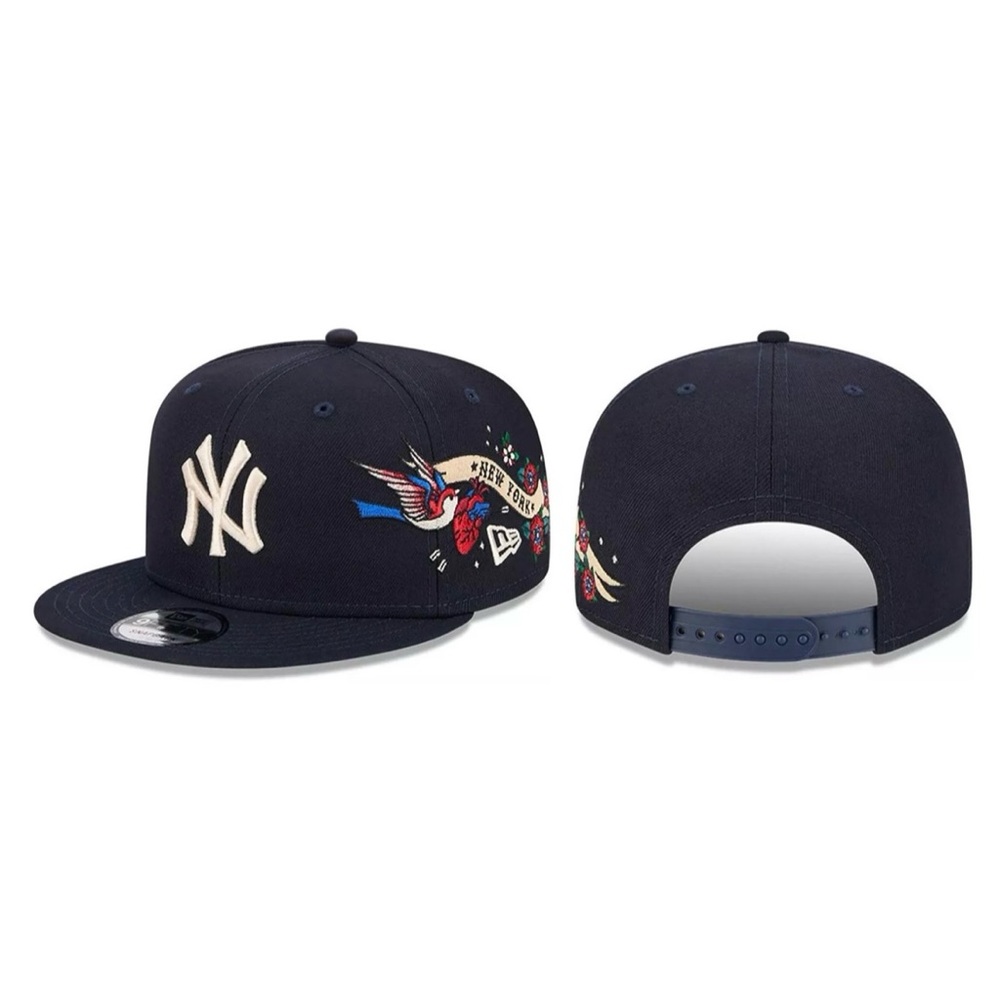 NEW ERA - MLB Baseball Hat - New York Yankees City Art 9FIFTY Snapback Cap -Navy